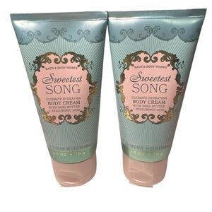 Bath & Body Works Sweetest Song Travel Body Cream
